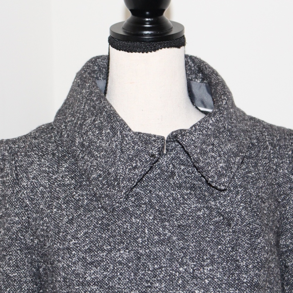 Banana Republic MADMEN, Elegant Gray Tweed Jacket - Picture 6 of 13